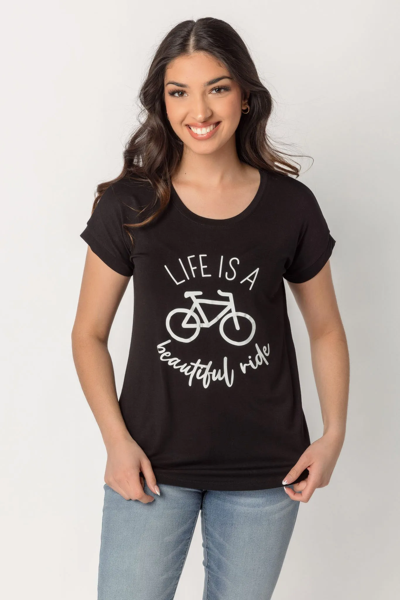 "Life is a Beautiful Ride" Graphic Tee sold by Eclipse