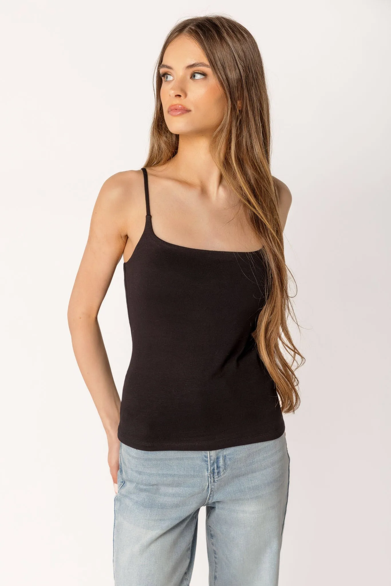Scoop-Neck Cami with Padded Cups sold by Eclipse product image thumbnail 3