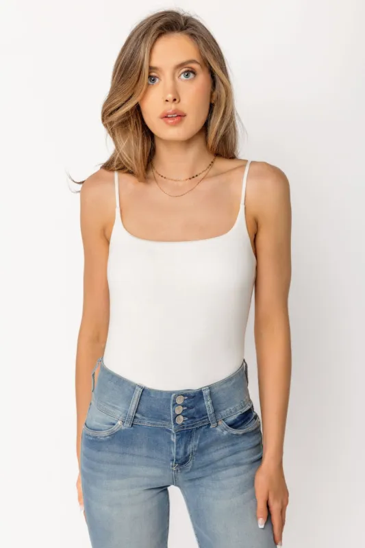 Scoop-Neck Cami with Padded Cups made by Eclipse