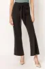 Scuba Crepe Pant with Tie-Belt - Short Inseam sold by Eclipse