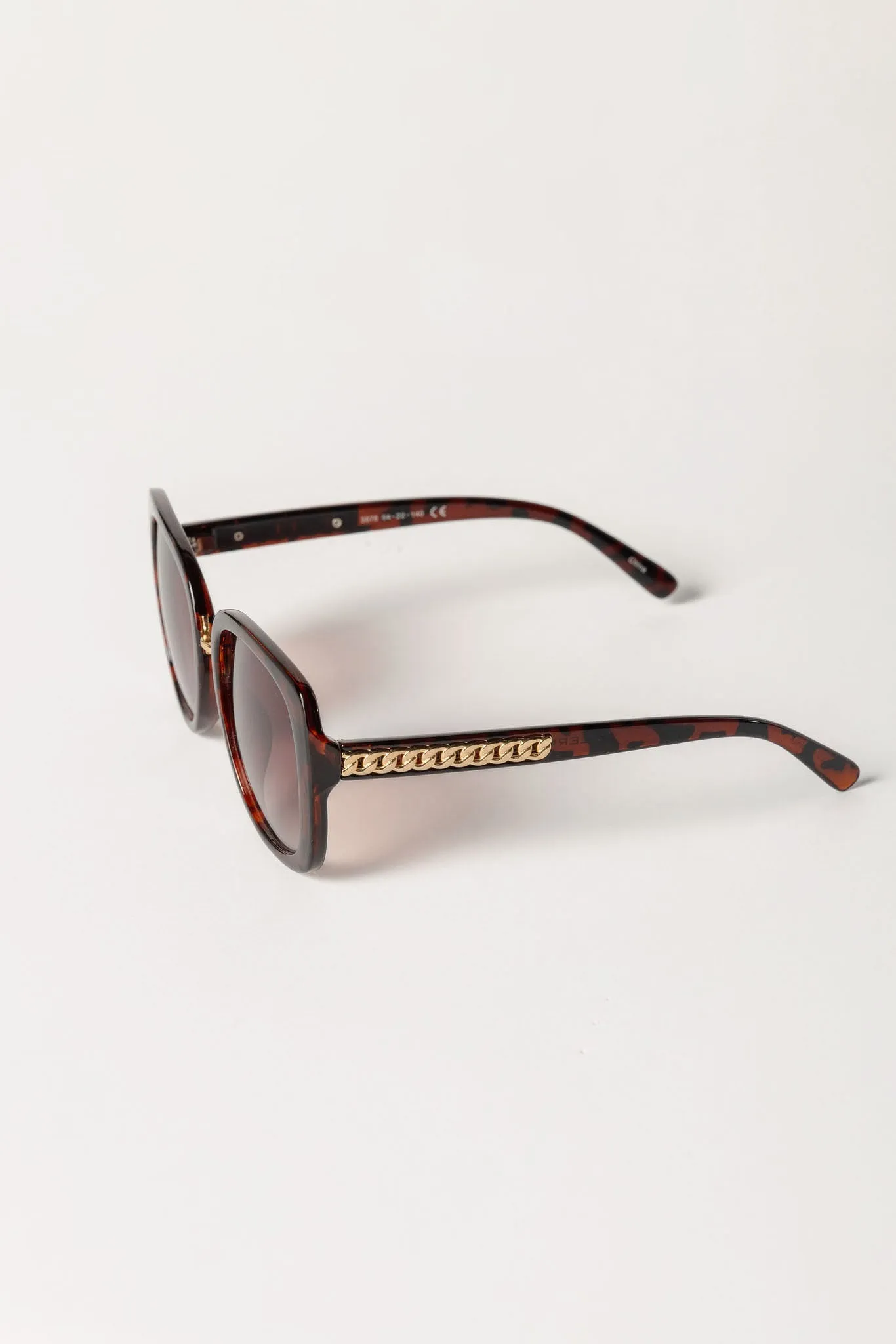 Large Square Sunglasses with Metal Bridge sold by Eclipse product image thumbnail 5