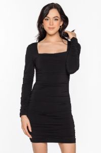 Square Neck Ruched Dress sold by Eclipse