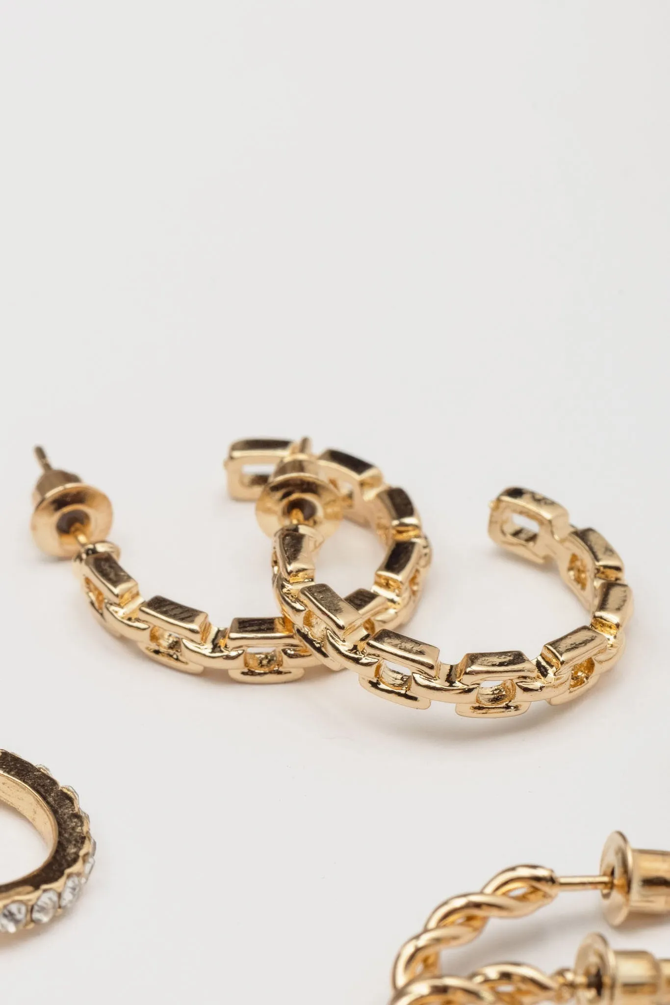 6 Set of Huggie Earrings sold by Eclipse product image thumbnail 5