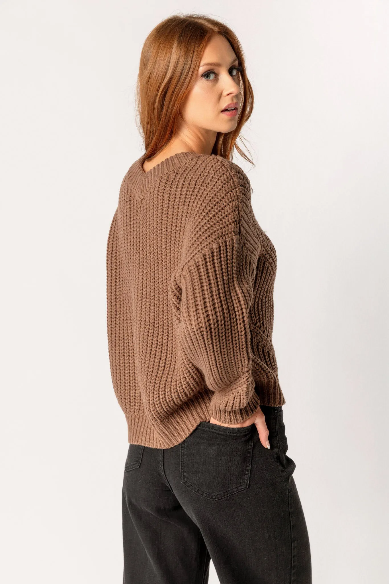 Buttoned V-Neck Cardigan sold by Eclipse product image thumbnail 2