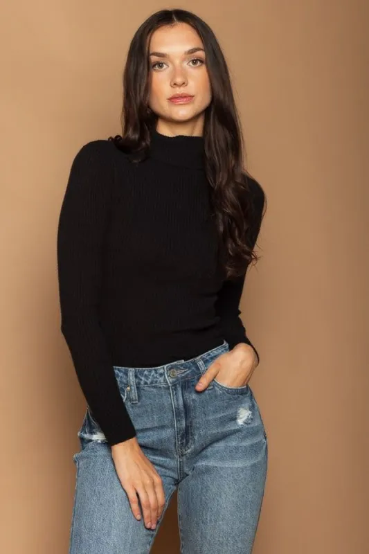 Ribbed Long Sleeve Turtleneck sold by Eclipse