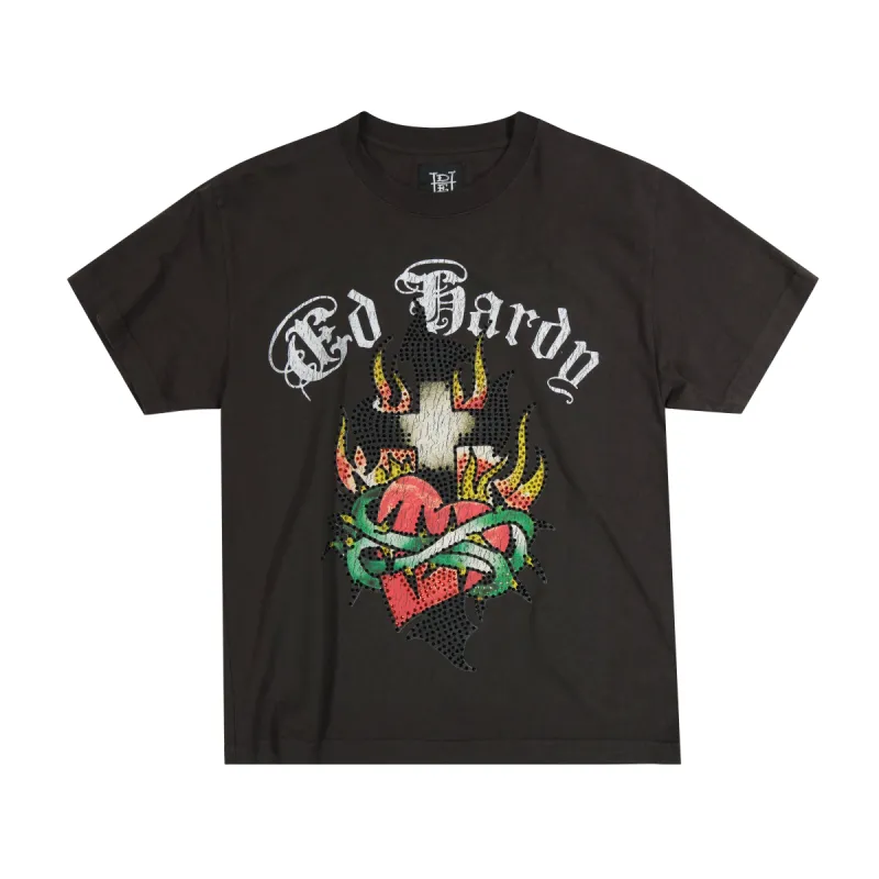 Limited Edition - Rhinestone Sacred Heart Tee sold by Ed Hardy