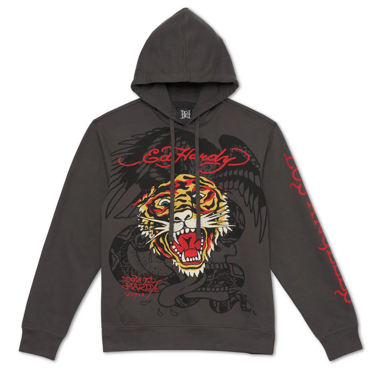 Retro Tiger Hoodie sold by Ed Hardy