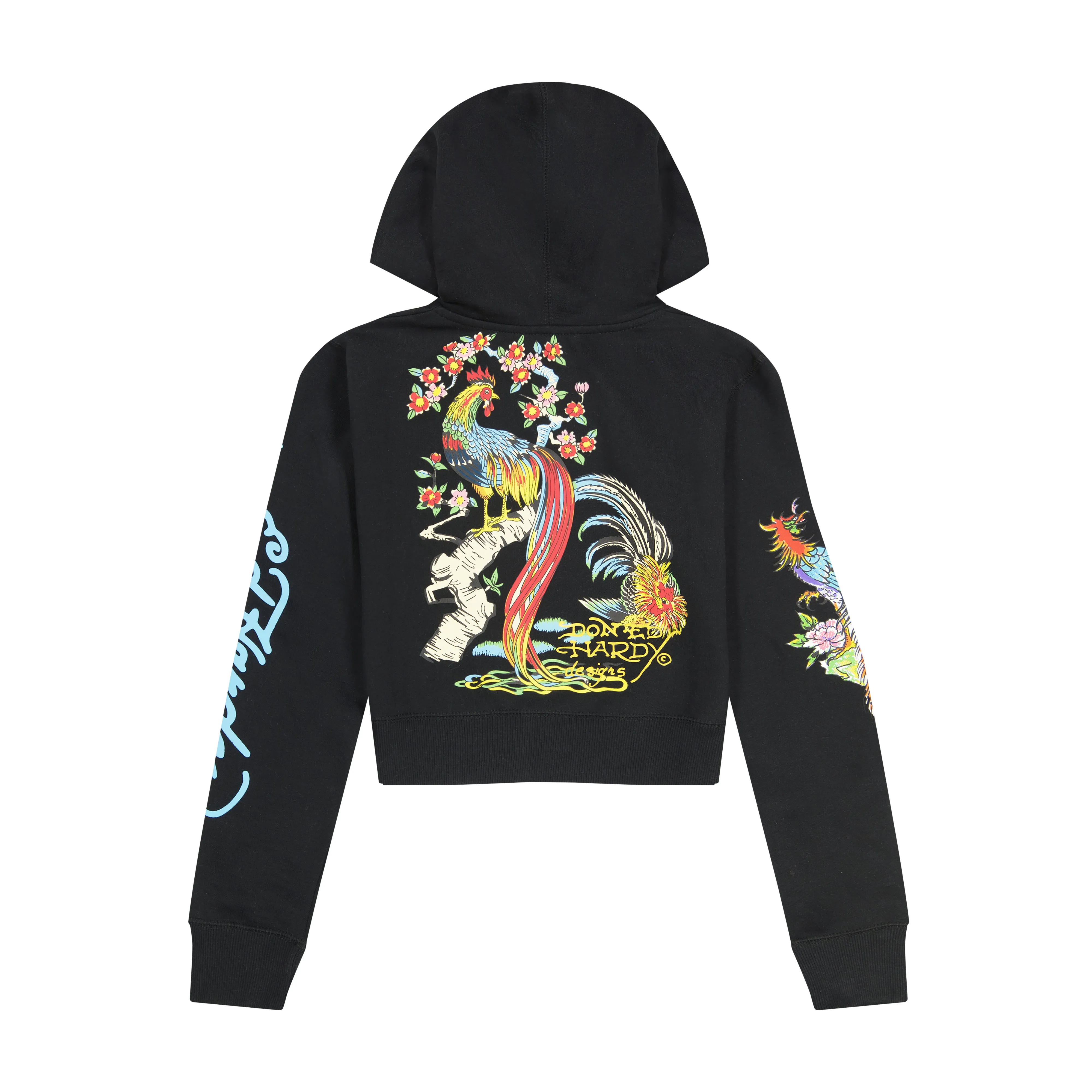 Phoenix Cropped Hoodie sold by Ed Hardy product image thumbnail 2