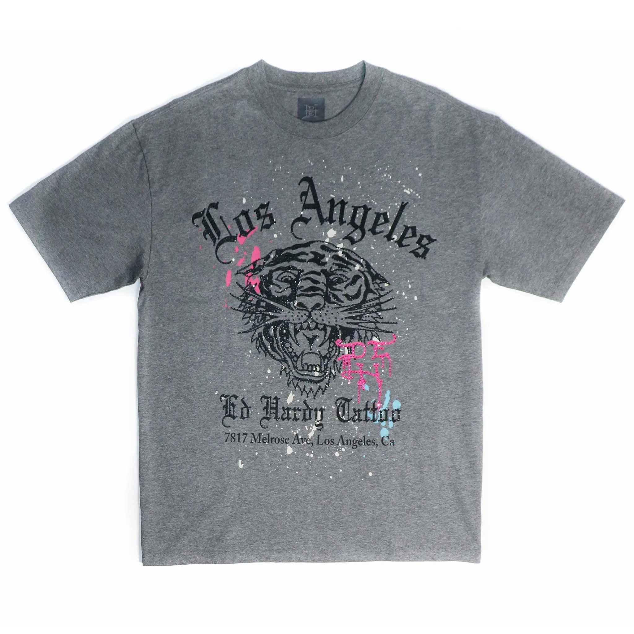 Limited Edition- LA Tiger Rhinestone Tee sold by Ed Hardy