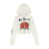 3 Hearts Cropped Hoodie sold by Ed Hardy