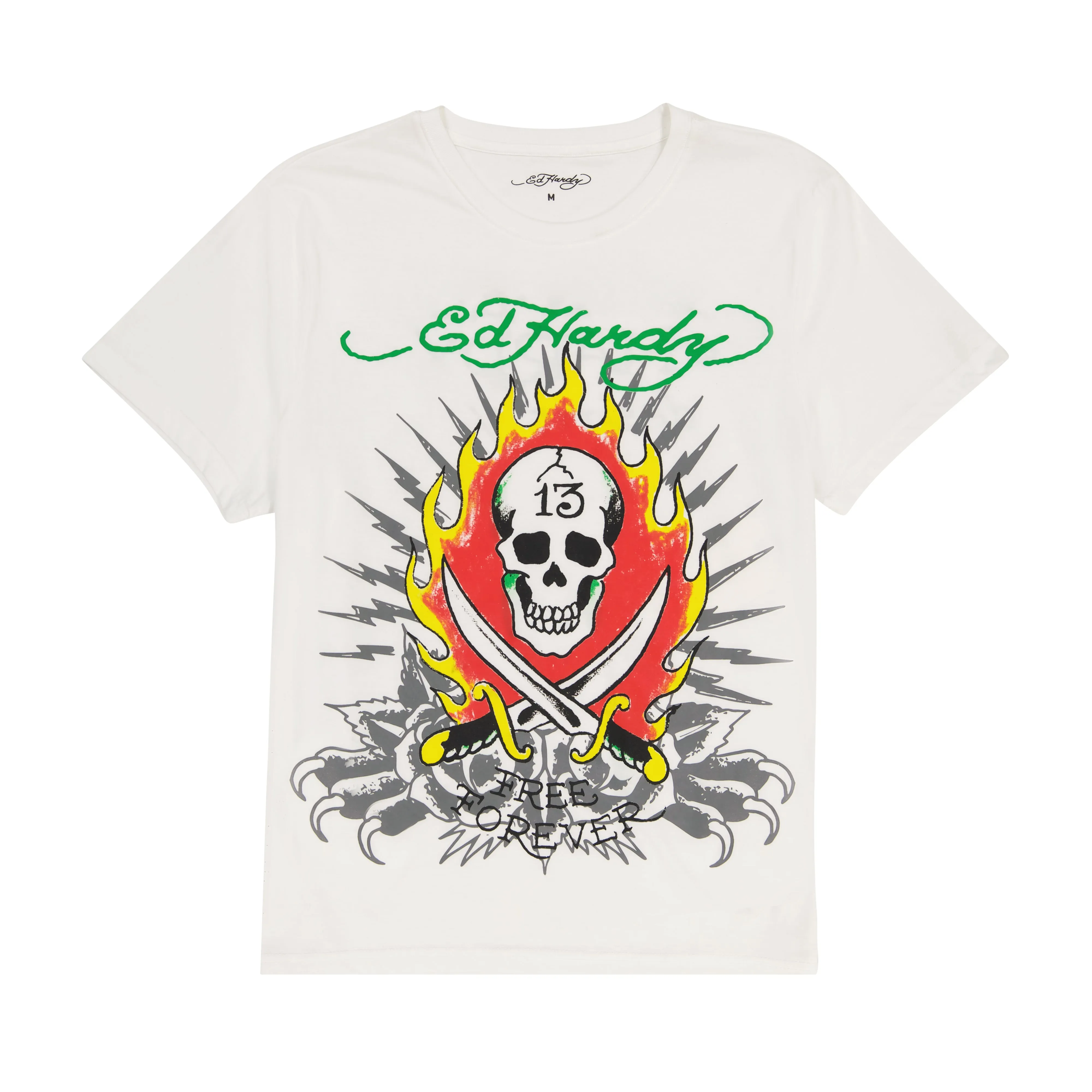 Flame Skull Tee sold by Ed Hardy