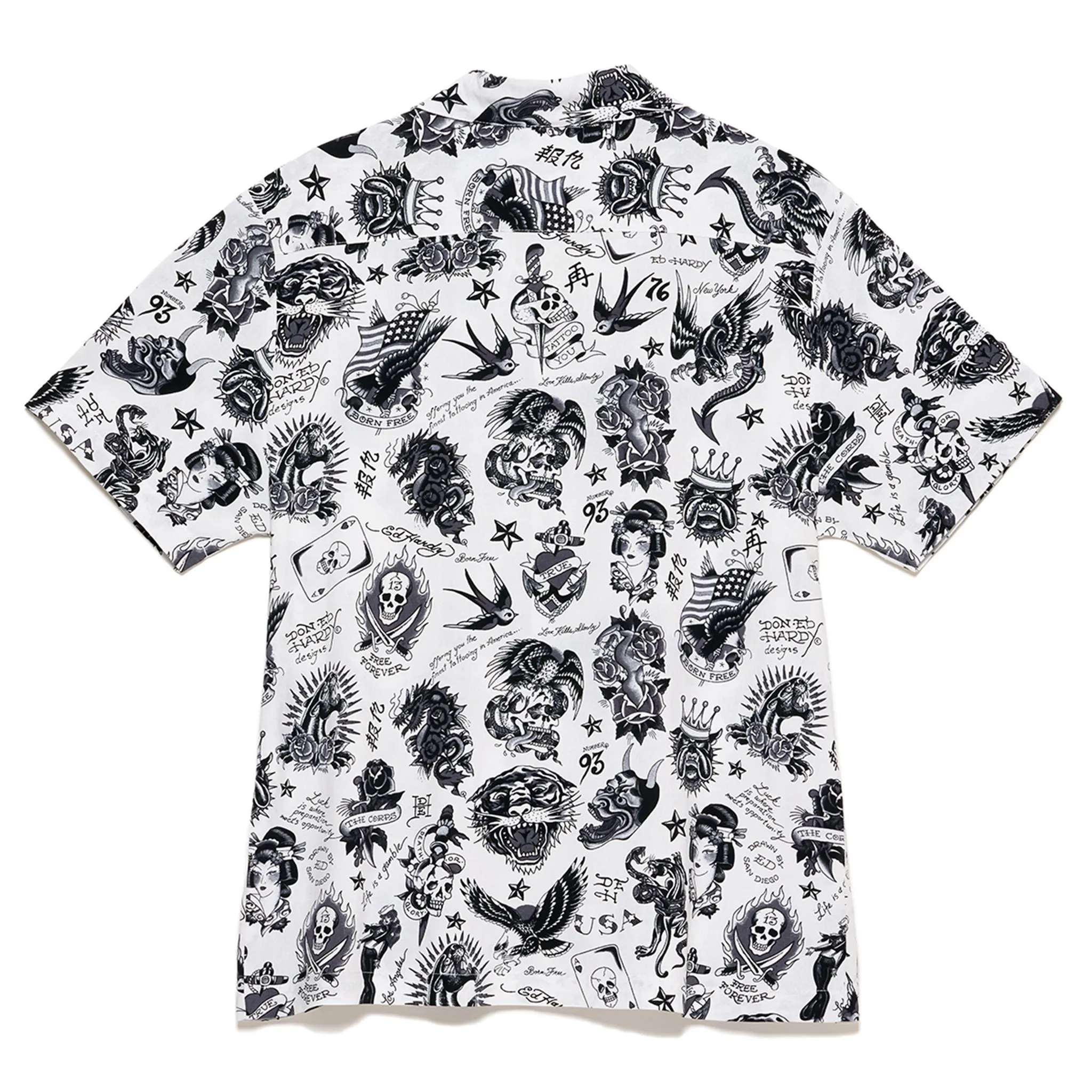 Off White Flashboard Camp Shirt sold by Ed Hardy product image thumbnail 2