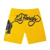Crouching Panther Fleece Short sold by Ed Hardy