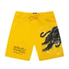 Crouching Panther Fleece Short sold by Ed Hardy