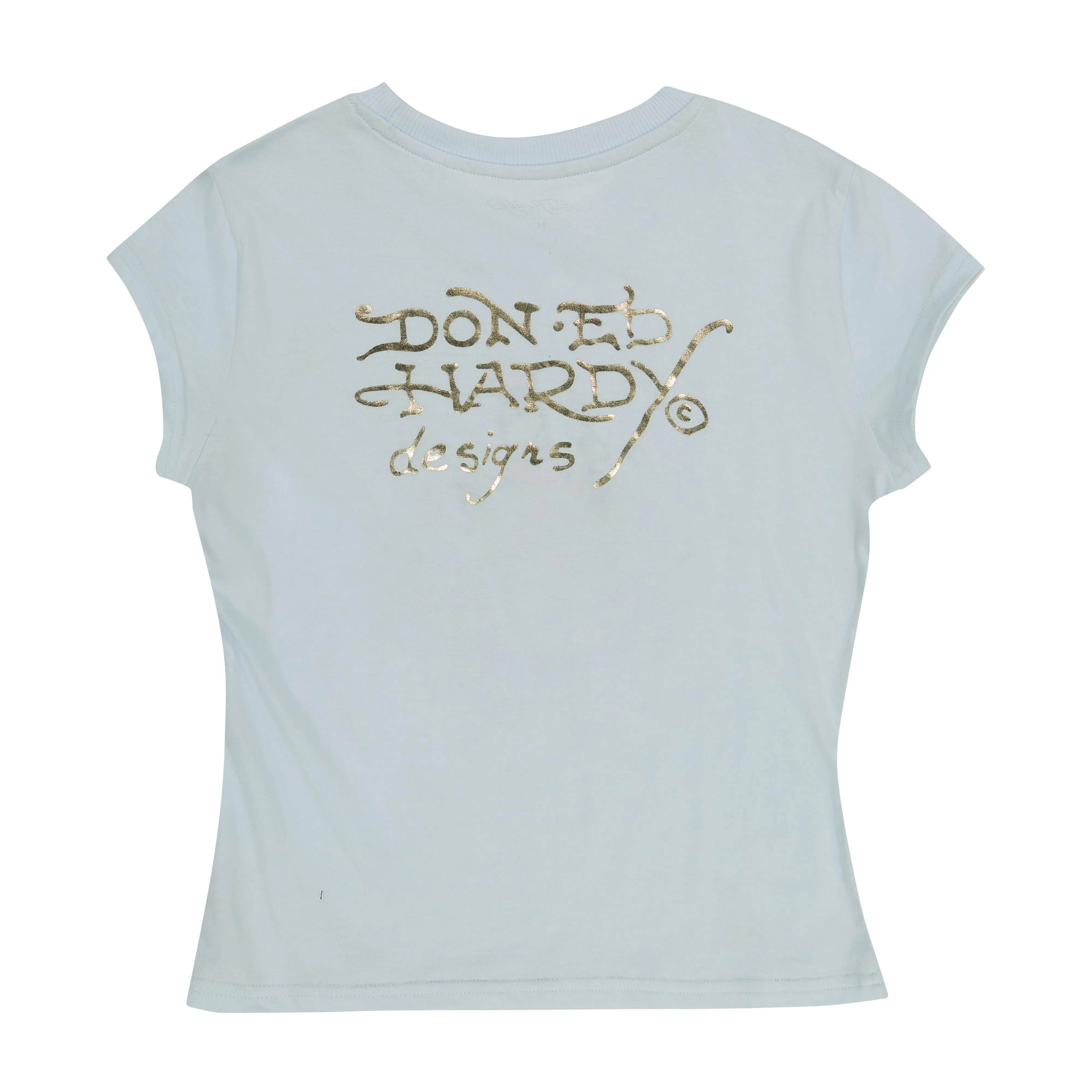 Dagger Heart Cap Sleeve Fitted Tee sold by Ed Hardy product image thumbnail 2