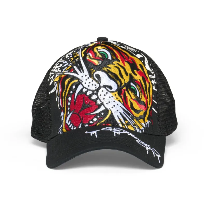 Double Tiger Head Hat sold by Ed Hardy