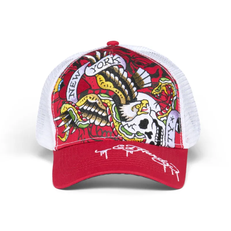 Nyc Eagle Hat sold by Ed Hardy