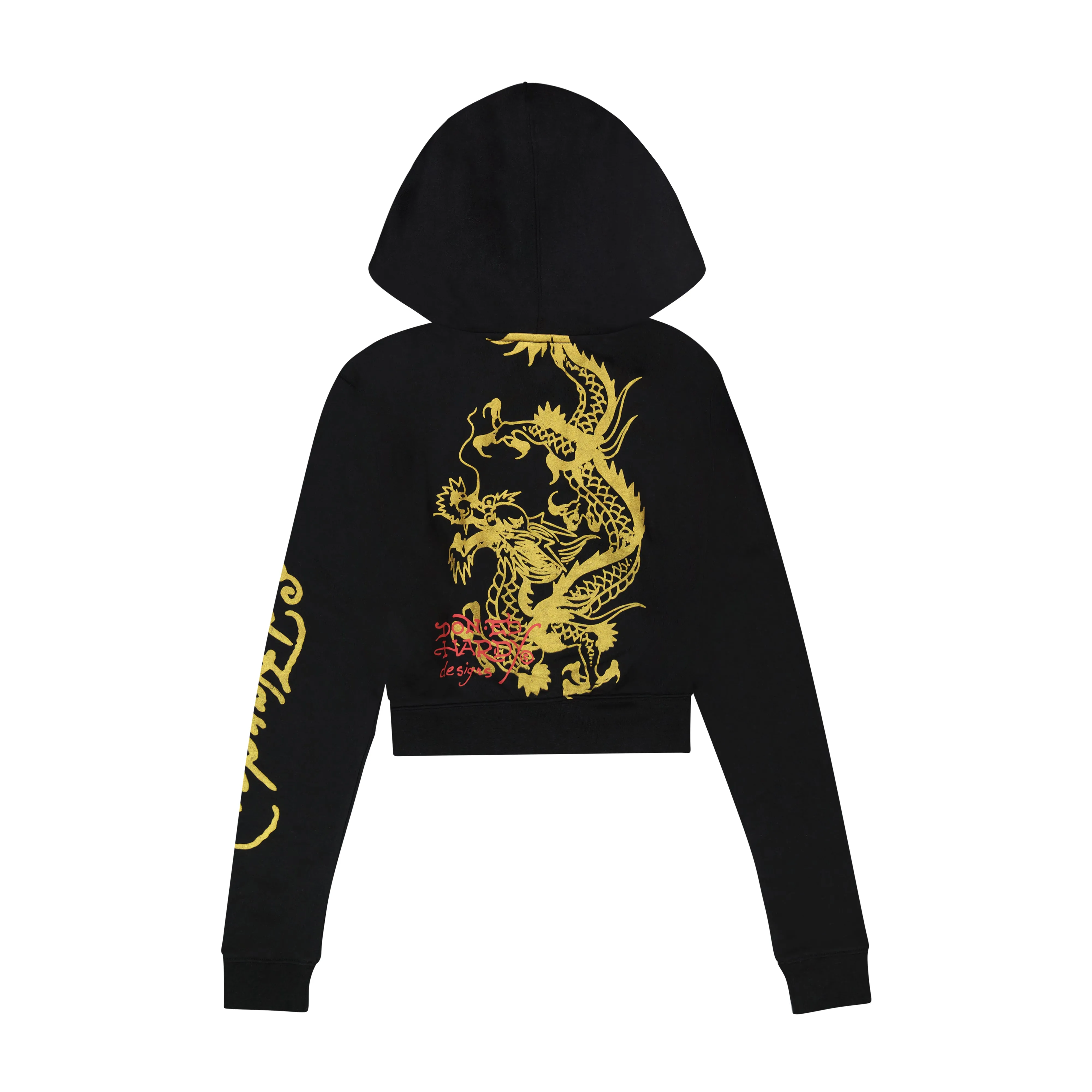 Cropped Dragon Hoodie sold by Ed Hardy product image thumbnail 2