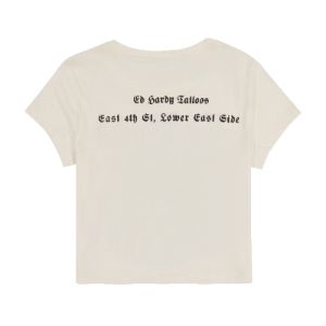 Flame Skull Baby Tee sold by Ed Hardy