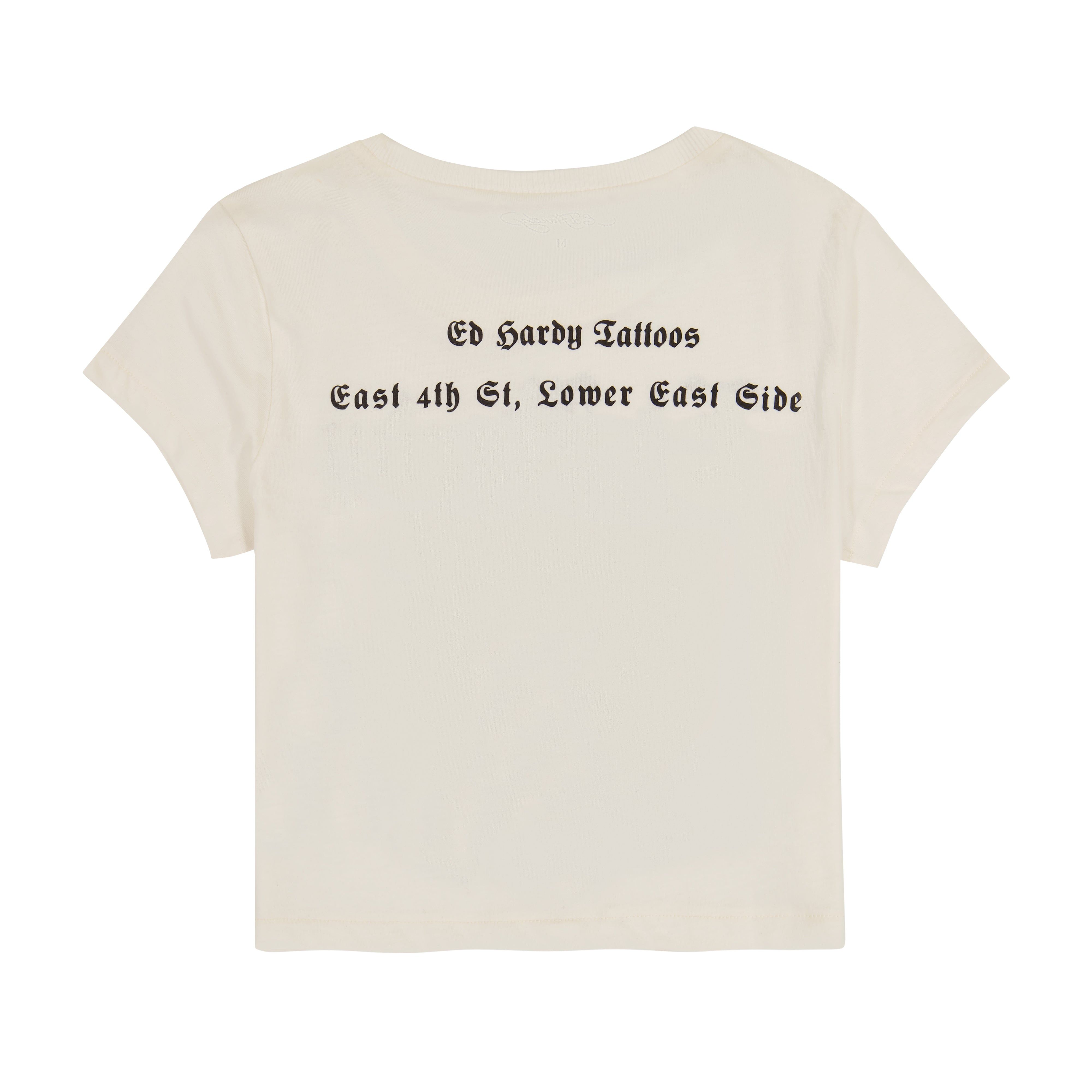 Flame Skull Baby Tee sold by Ed Hardy product image thumbnail 2