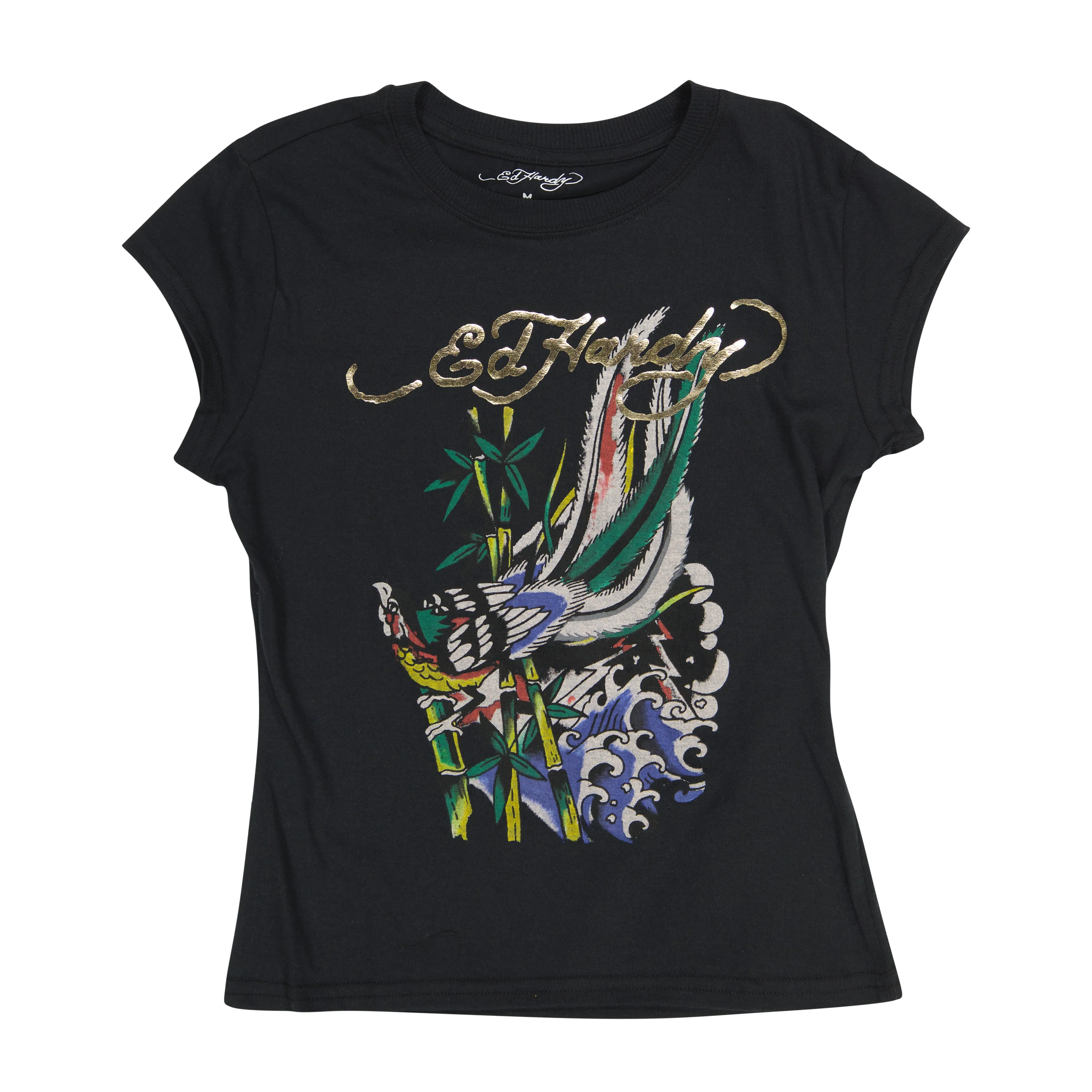 Peacock Cap Sleeve Tee sold by Ed Hardy
