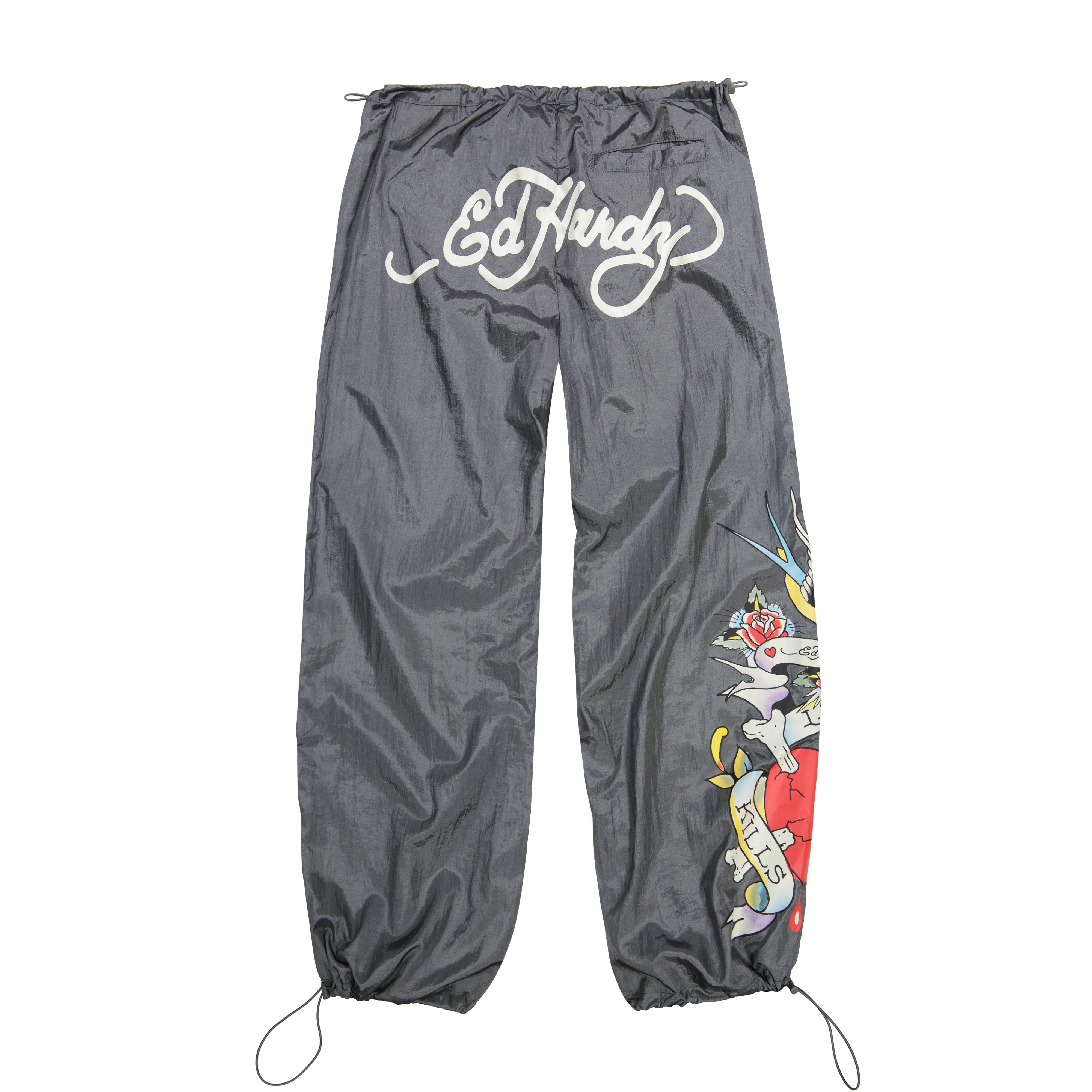 LKS Skull Nylon Parachute Pants sold by Ed Hardy product image thumbnail 2