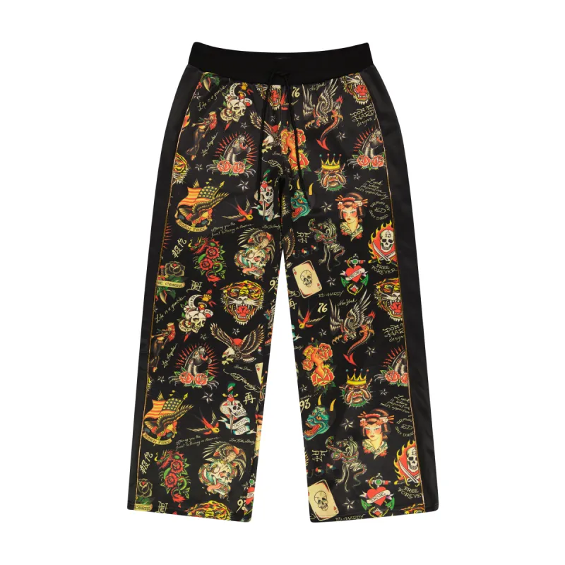 Women's Flashboard Black Track Pant sold by Ed Hardy