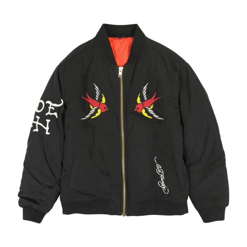 LKS Skull Bomber Jacket sold by Ed Hardy