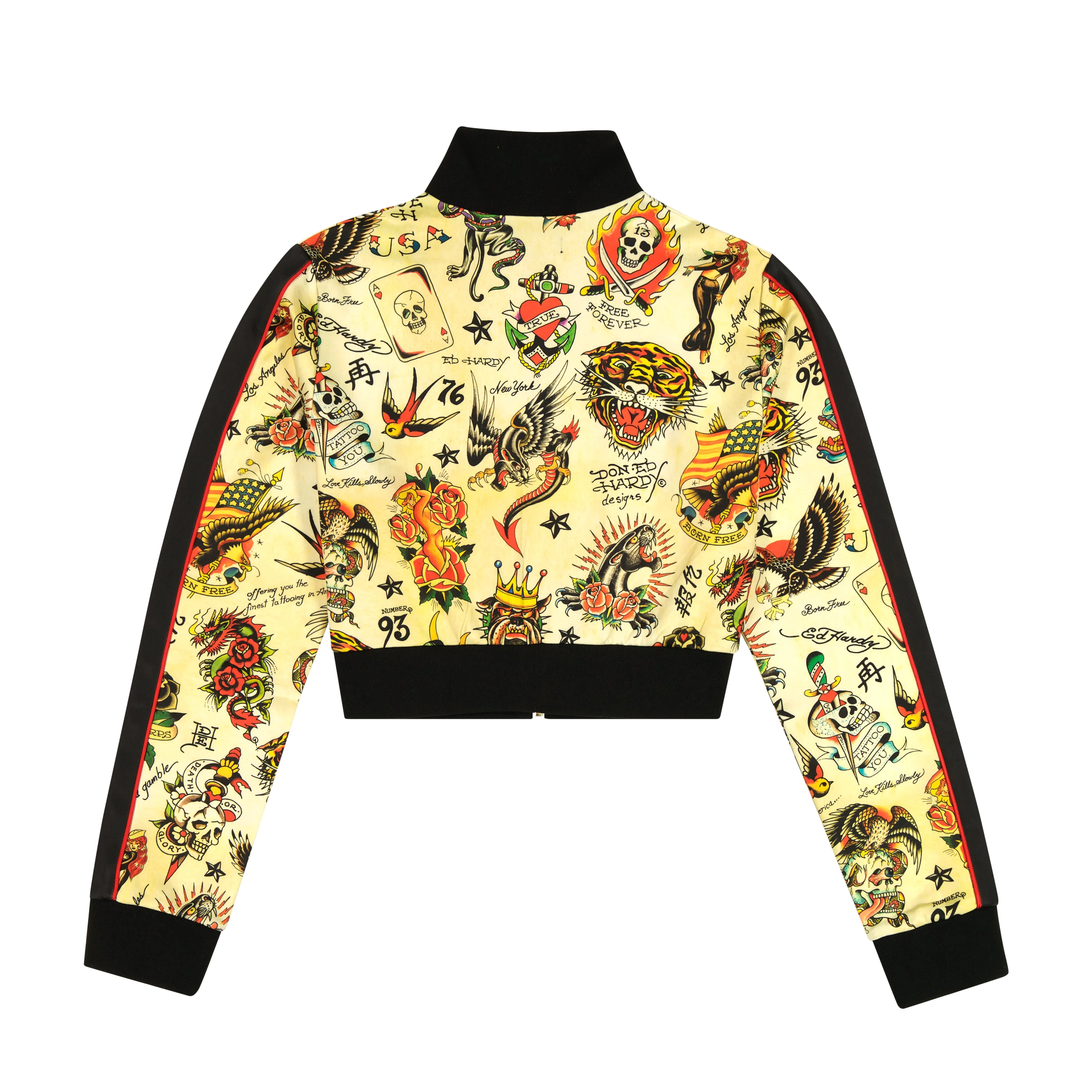 Shrunken Flashboard Multi Track Jacket sold by Ed Hardy product image thumbnail 4