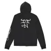 Puff Glitter "Punks Not Dead" Hoodie sold by Ed Hardy
