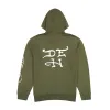 Dragon Wings Olive Pullover Hoodie sold by Ed Hardy