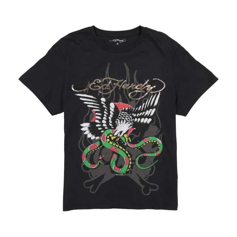 Eagle Snake Mens Tee sold by Ed Hardy