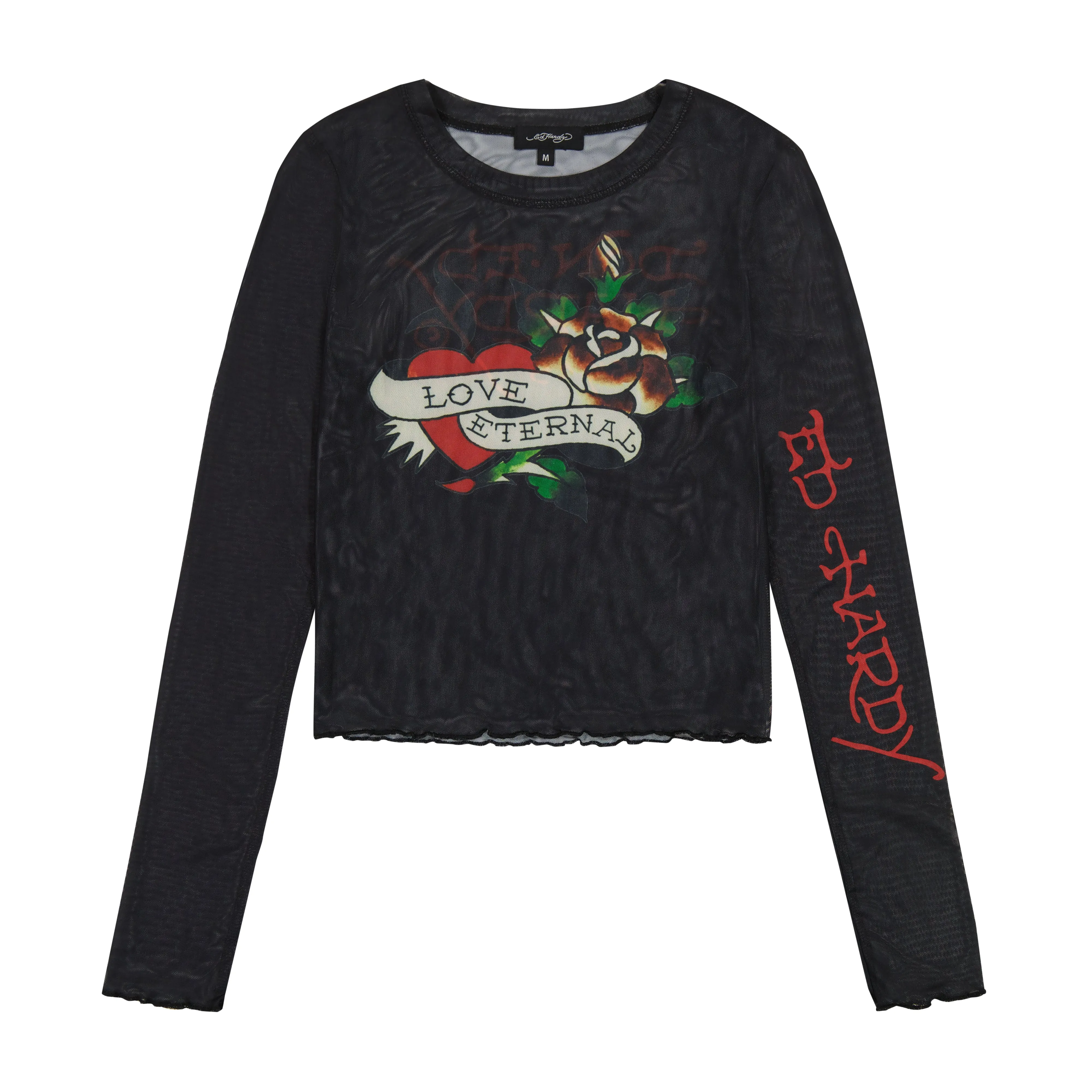 Mesh Love Eternal Long Sleeve sold by Ed Hardy