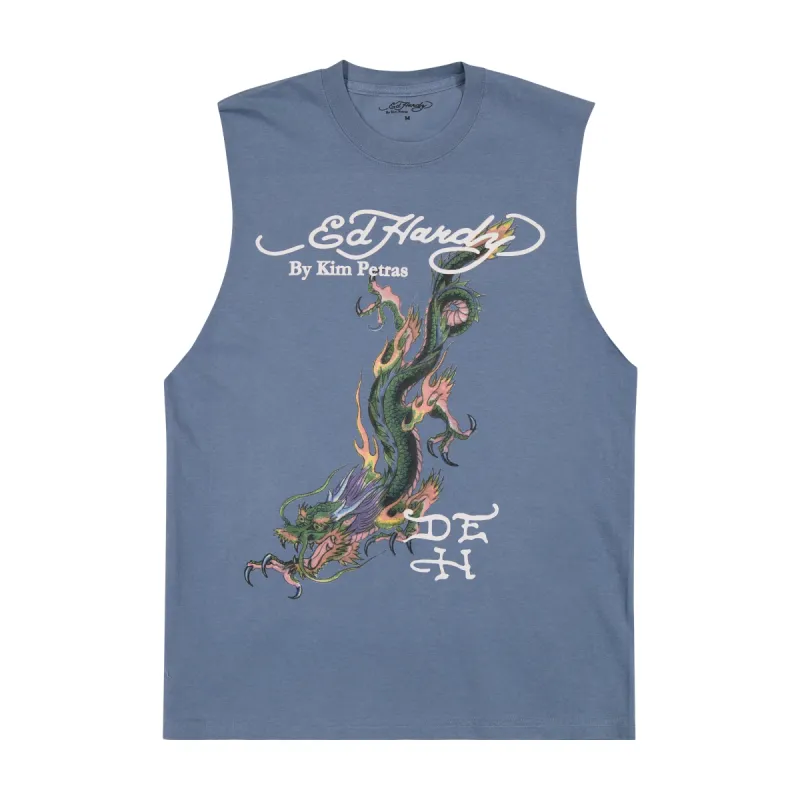 Dragon Cut Off Tee sold by Ed Hardy