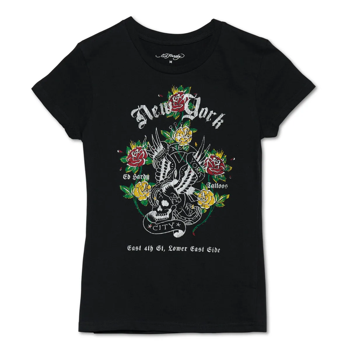 Nyc Eagle Fitted Tee sold by Ed Hardy