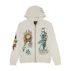 Flame Skull Hoodie sold by Ed Hardy