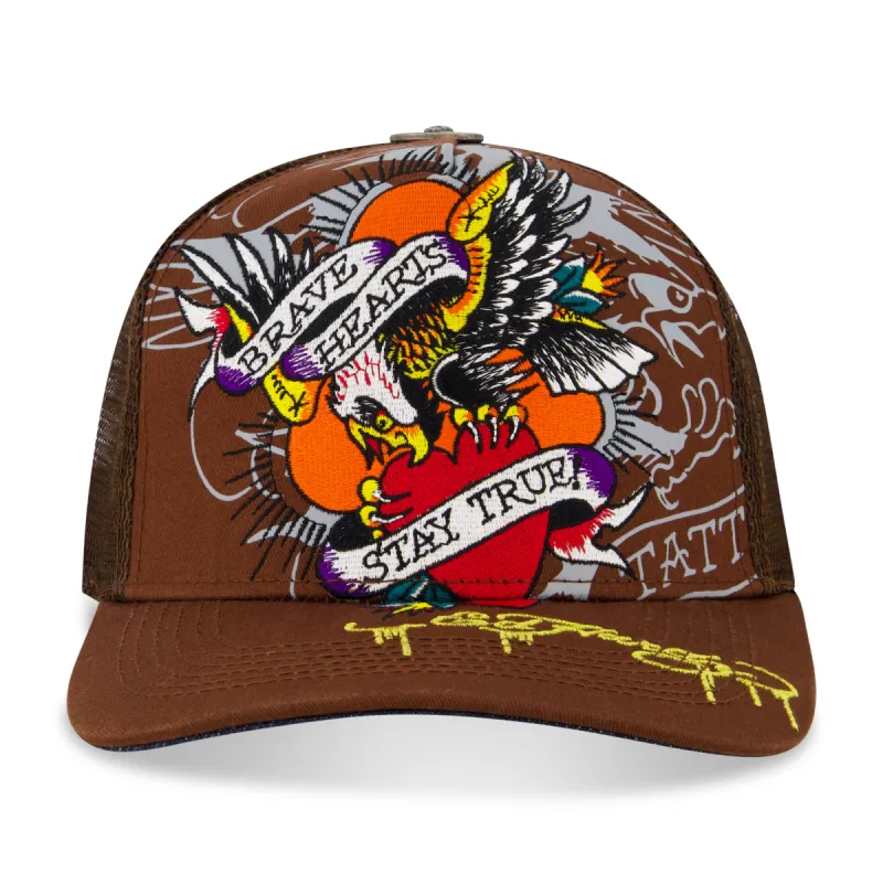 Embroidered Brave Eagle Hat sold by Ed Hardy