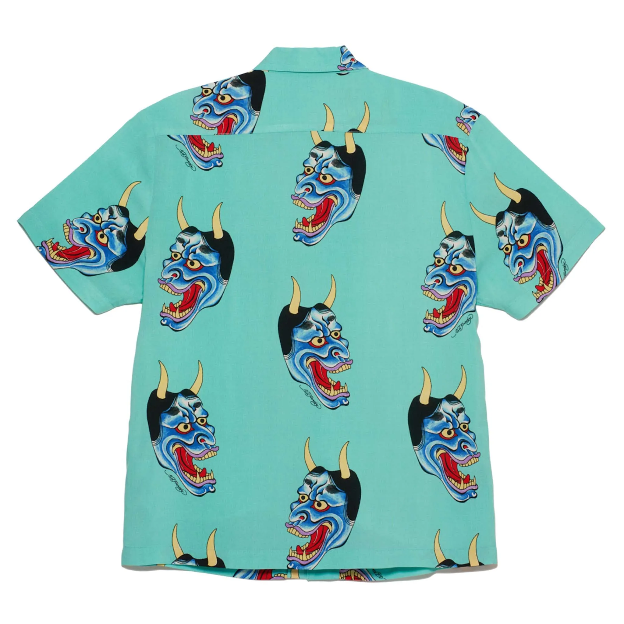 Devil Face Camp Shirt sold by Ed Hardy product image thumbnail 2
