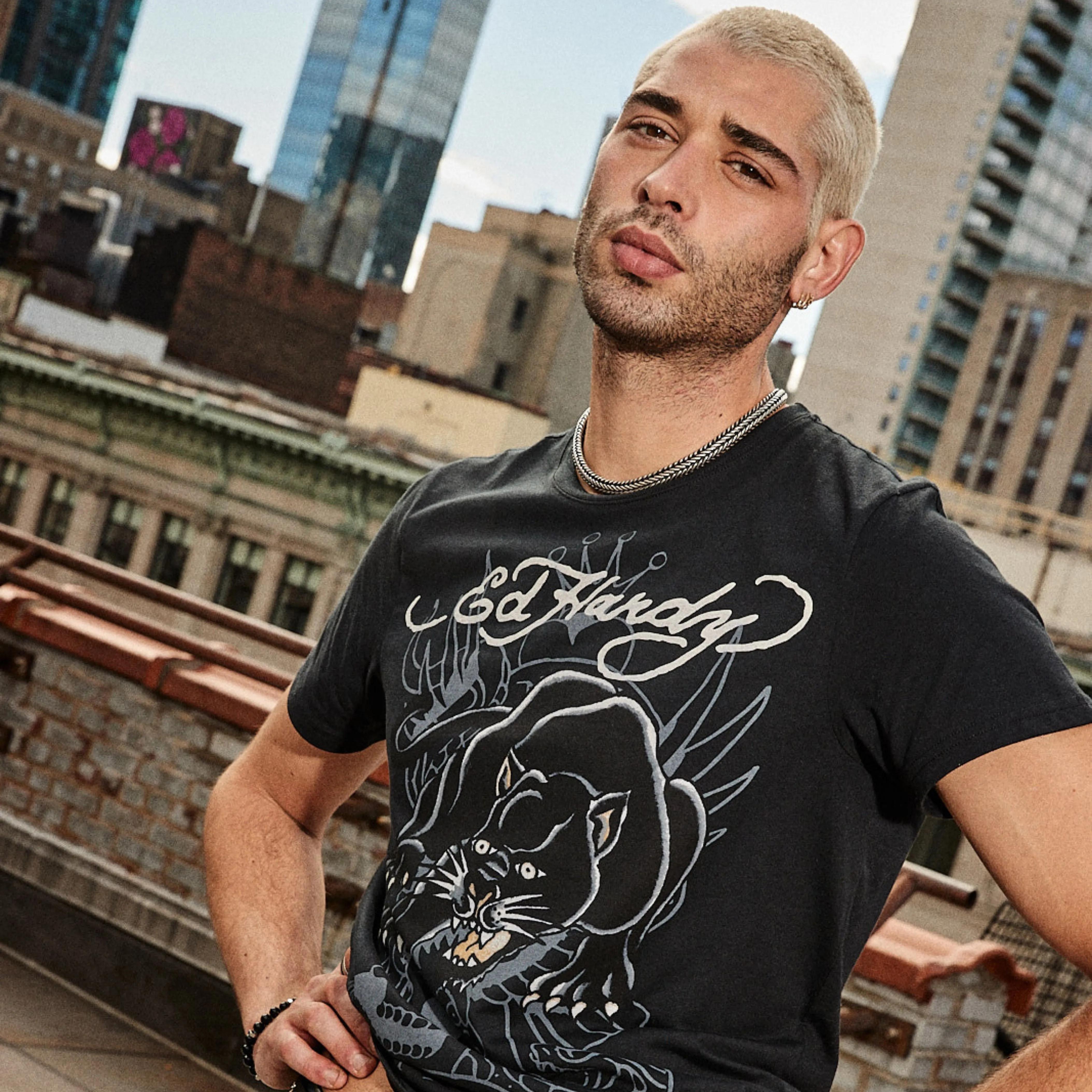 Crouching Panther Tee sold by Ed Hardy product image thumbnail 3