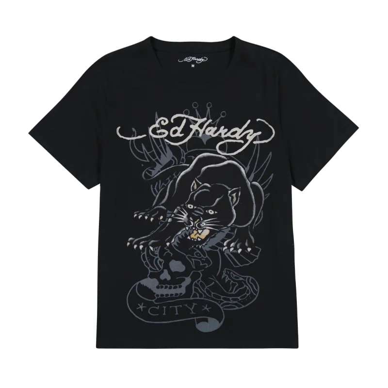 Crouching Panther Tee sold by Ed Hardy