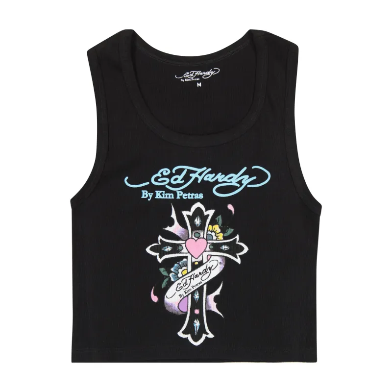 Cross Tank Top sold by Ed Hardy