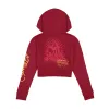 Amor Butterfly Cropped Hoodie sold by Ed Hardy