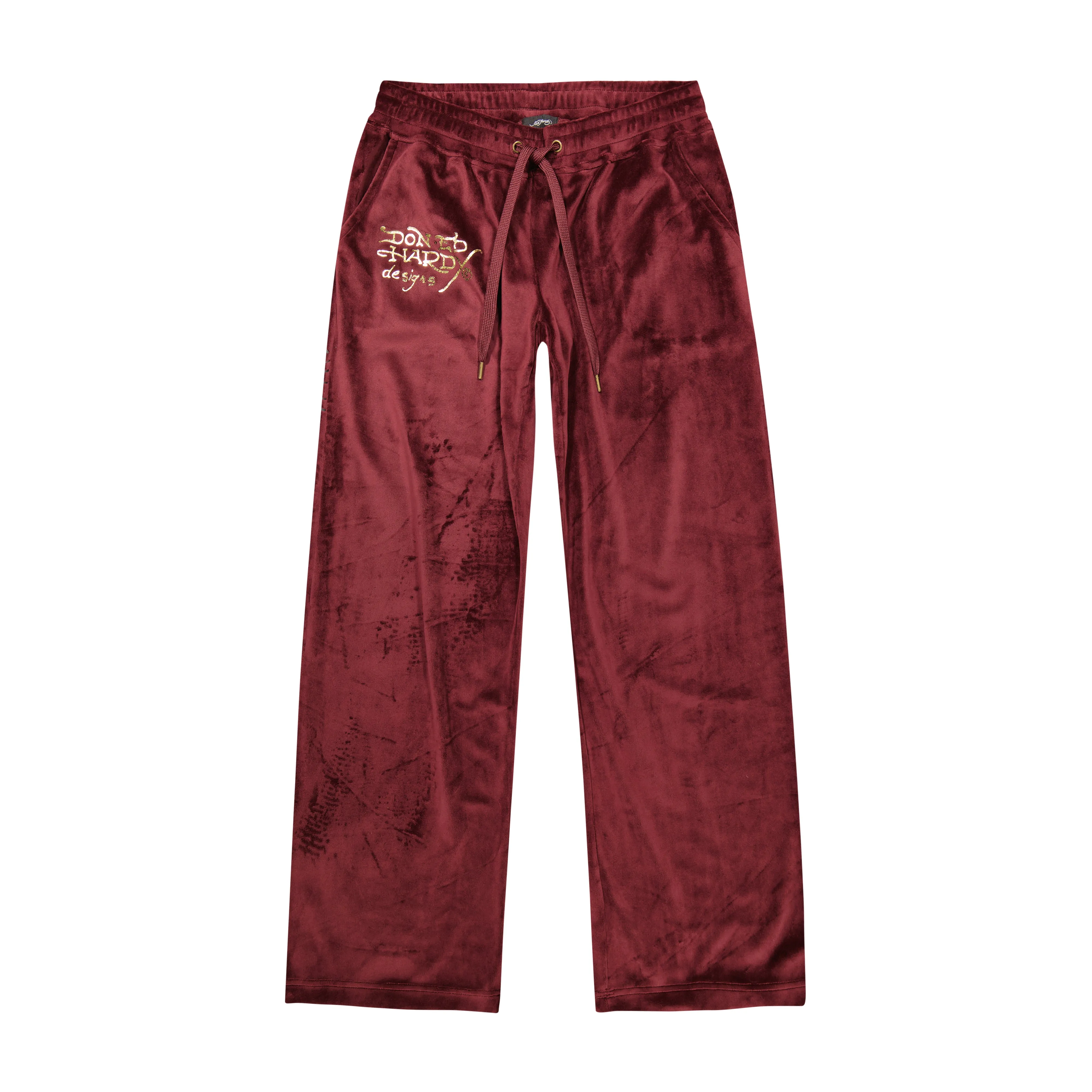 Retro Tiger Y2K Velour Sweatpants sold by Ed Hardy