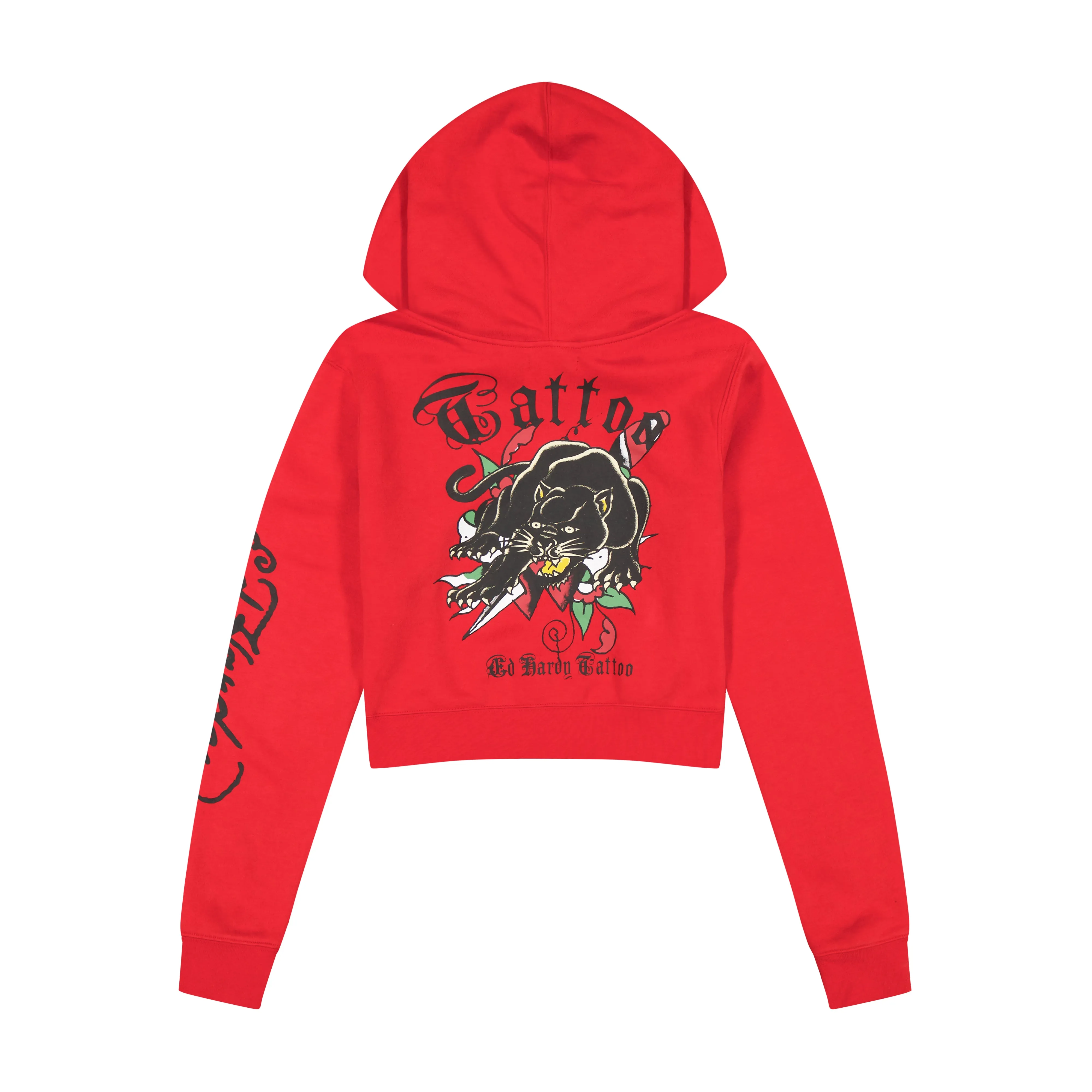 Panther Dagger Cropped Hoodie sold by Ed Hardy product image thumbnail 2