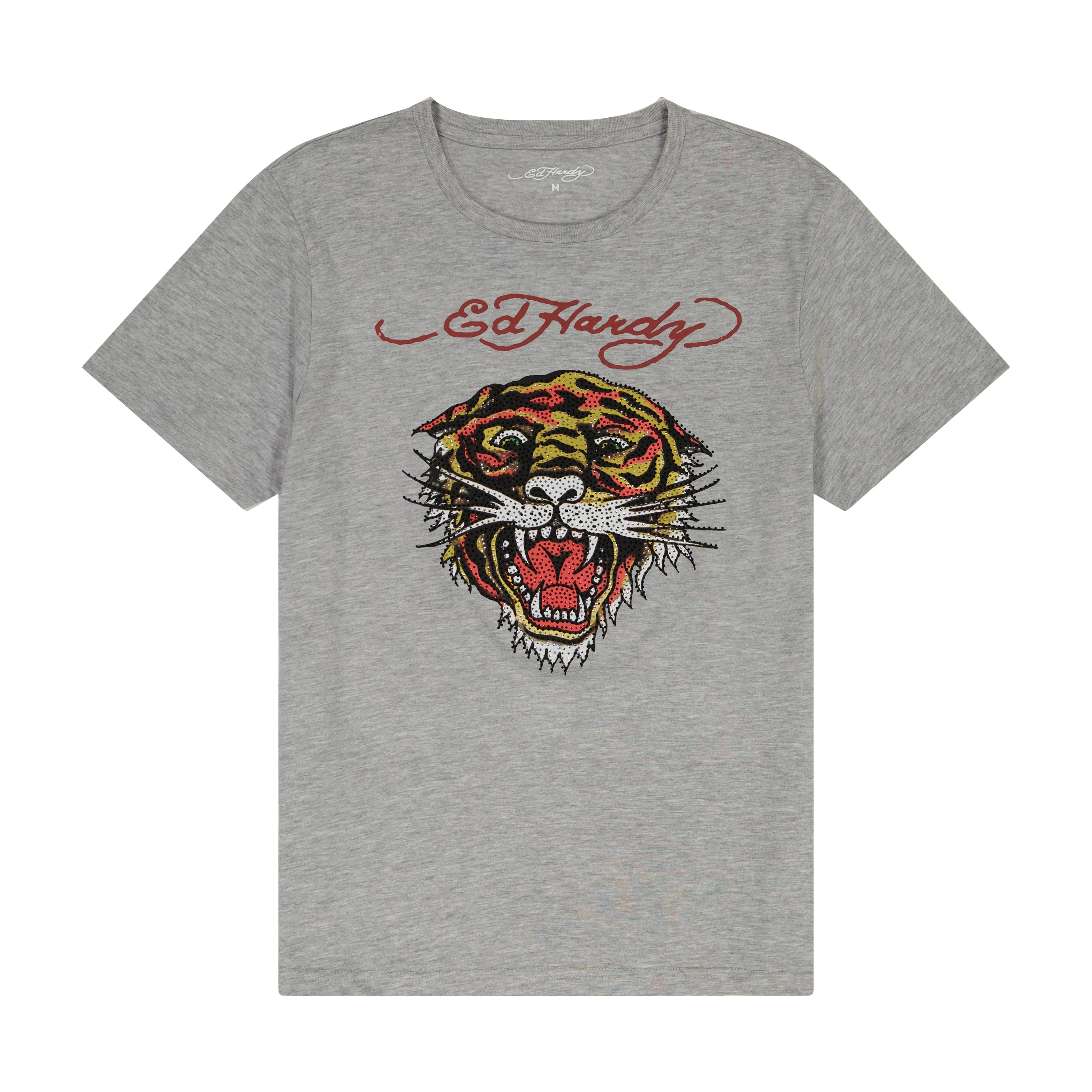 Rhinestone Tiger Tee sold by Ed Hardy