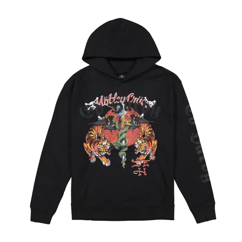 Represent x Mötley Crüe™️ Without You Hoodie - Aged Black | Parallel