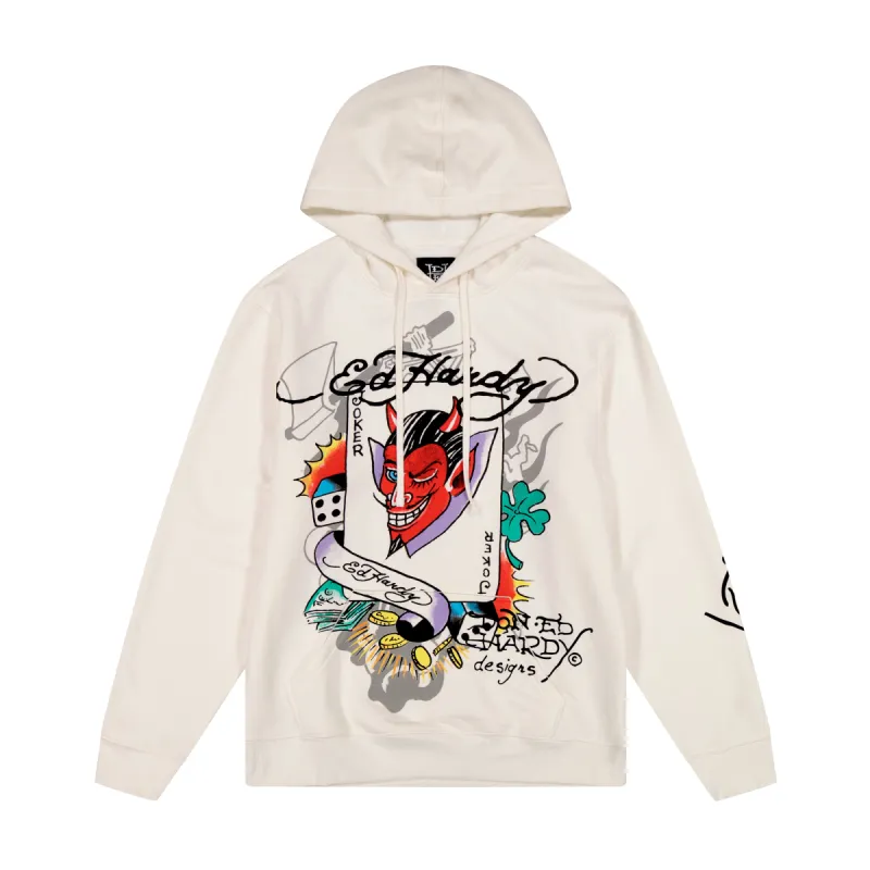 Joker Mens Hoodie sold by Ed Hardy