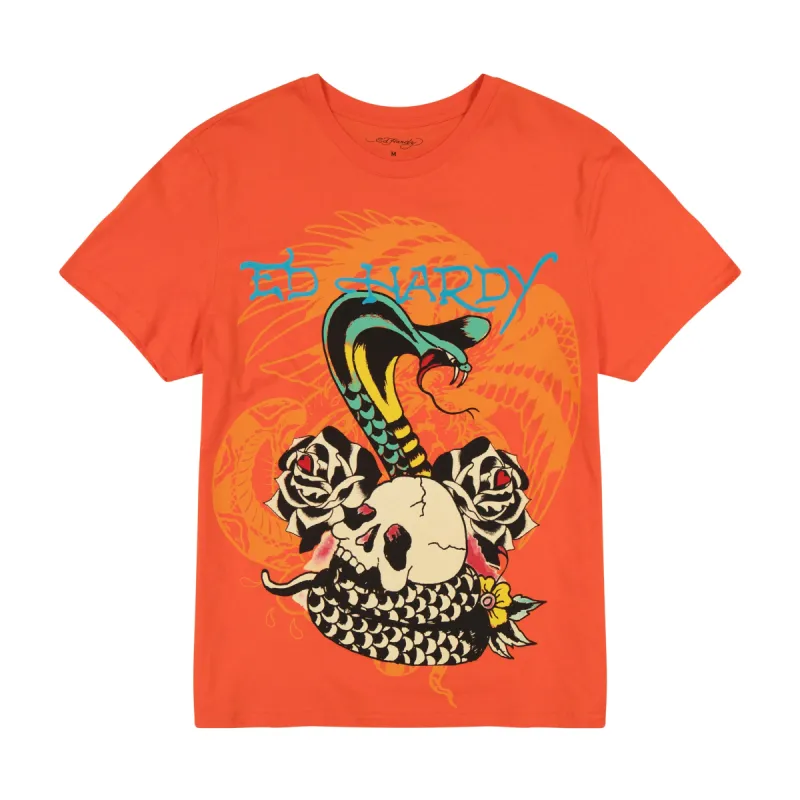 Rose Cobra Tee sold by Ed Hardy