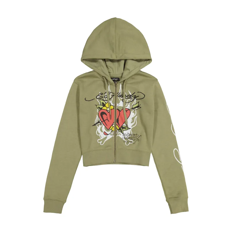 Hearts Hoodie sold by Ed Hardy