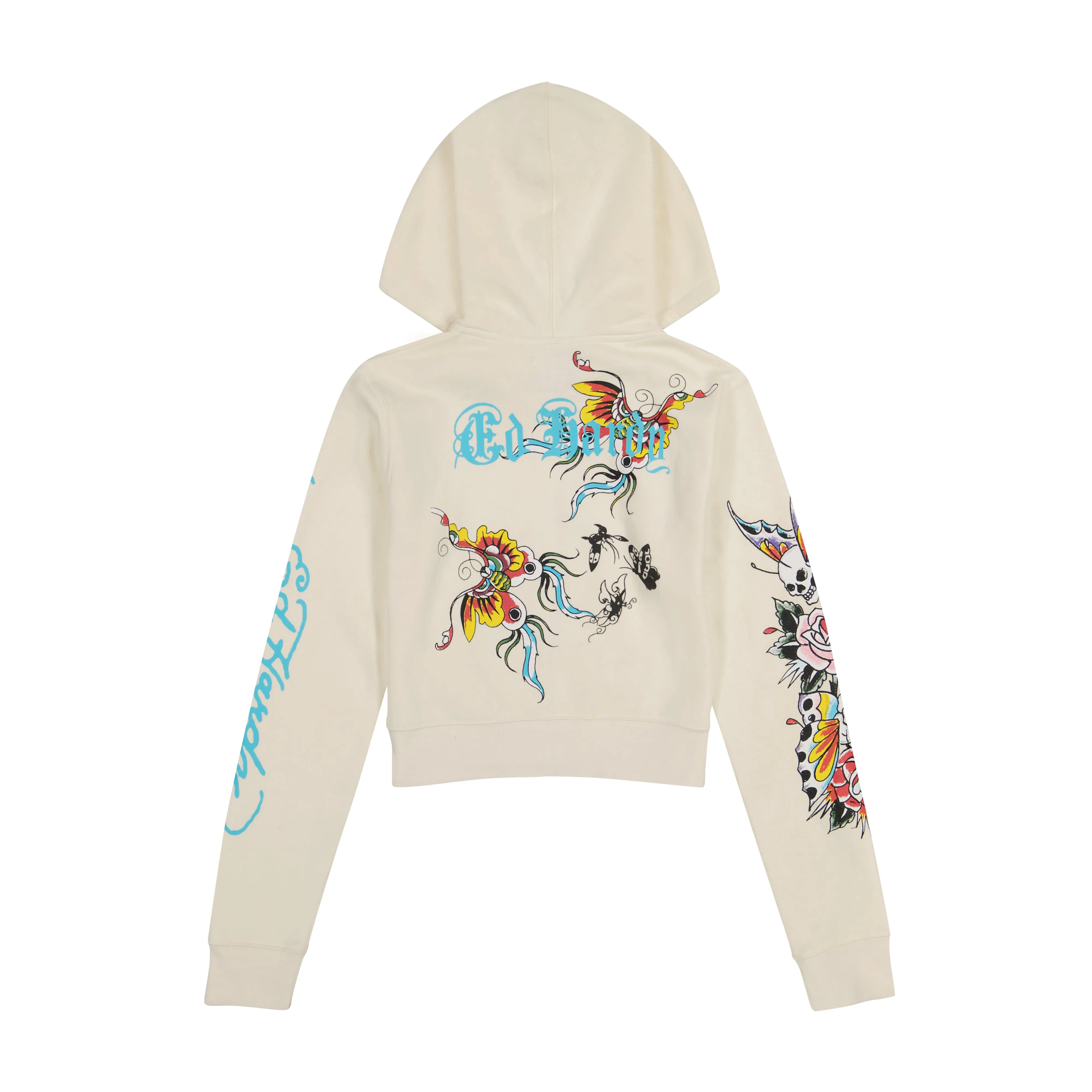 Butterfly Cropped Hoodie sold by Ed Hardy product image thumbnail 2